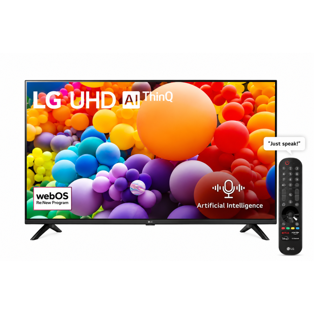 LG 43 Pouces - UT73 Smart TV UHD 4K  – webOS – Wi-Fi – HDR - Garantie 12 mois