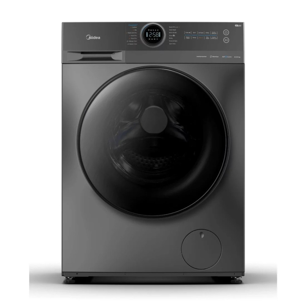 Midéa Machine A Laver 10Kg - Sechage 7Kg Ouverture Frontale - WIFI -  Quatro Inverter - Gris - Garantie 12 Mois