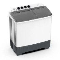 Midea Machine A Laver 8Kg -MT100W80/WG/Ouverture en Haut/Twin Tub/Blanc/Lavage 8Kg-Essorag 5Kg - Garantie 06 mois