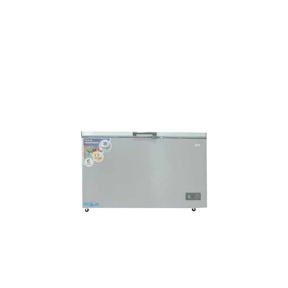 Nasco Congelateur Horizontal - HNAS-450 - 390 Litres - Gris - Garantie 12 Mois