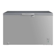 MIDEA Congelateur Horizontal 340LT Porte Intérieur Vitré  - Fonction convertible - Gris - Garantie 12 mois