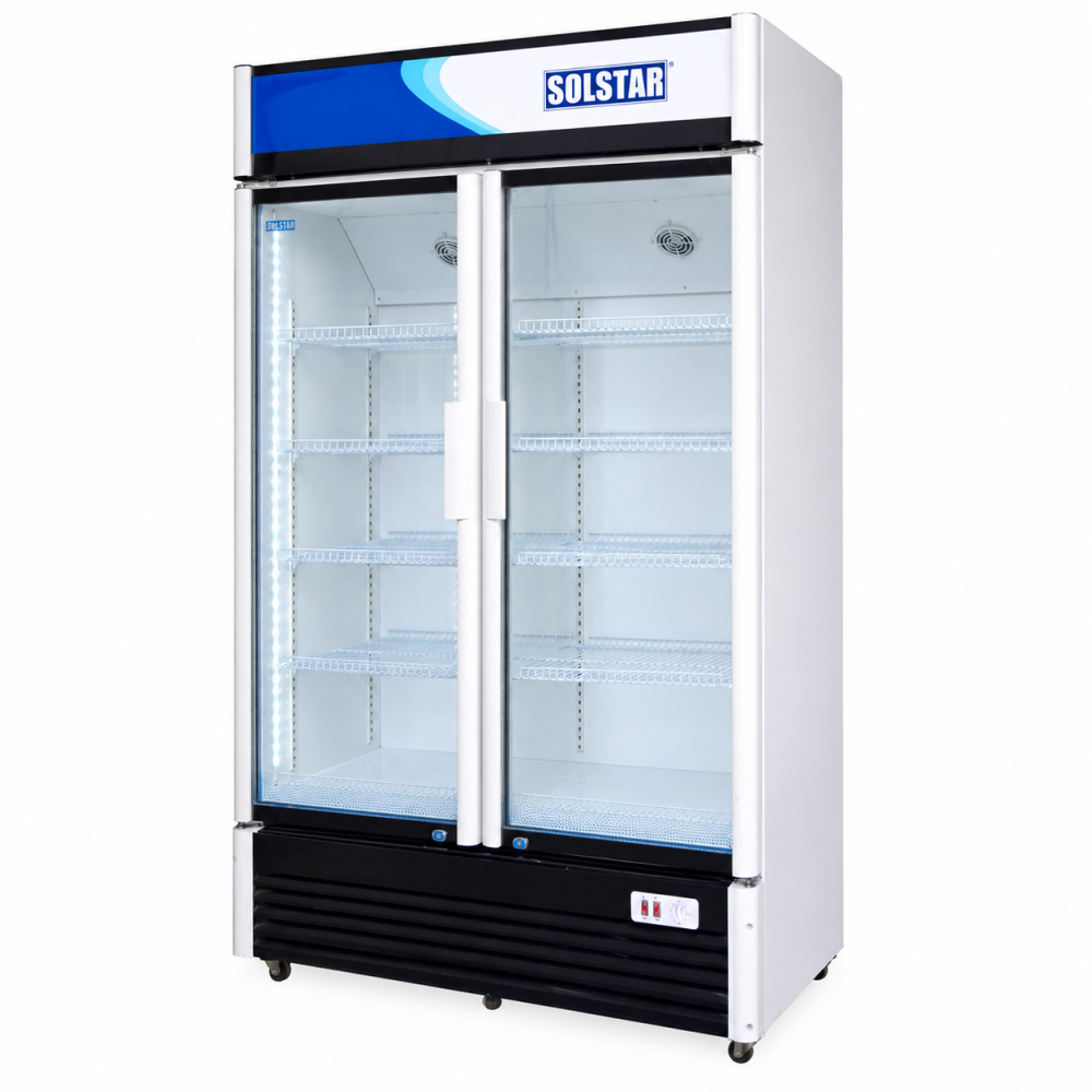 SOLSTAR Refroidisseur Vitre  - VC 9000  - 900 L - Double Porte Vitrée  - Garantie 12 mois