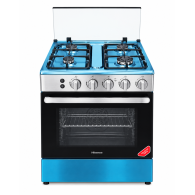 HISENSE GAZINIÈRE 4 FEUX – 60 X 60 CM - Allumage auto - Garantie 06 mois