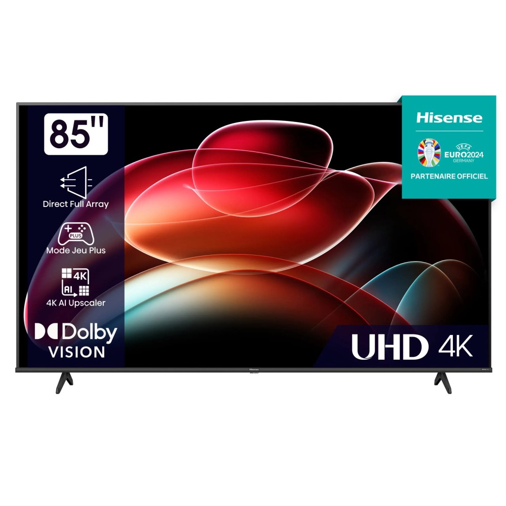 HISENSE 85'' SMART TV LED - VIDAA - 4K UHD -85A6KS - Garantie 12 mo...