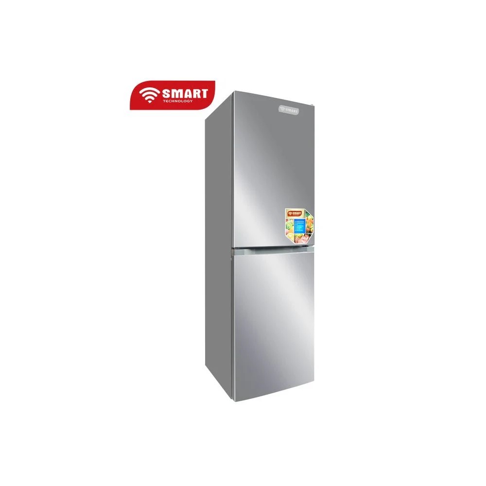 SMART TECHNOLOGY Réfrigérateur Combiné - STCB-304M- 255L - Inox - G...