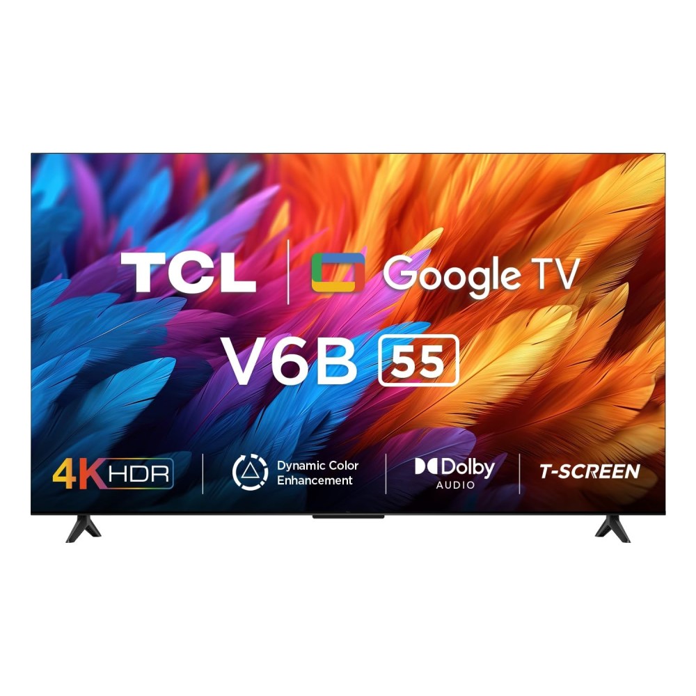 TCL 55'' INCH V6B (Modèle 2024) - ECRAN SANS BORD - UHD 4K - SMART ...