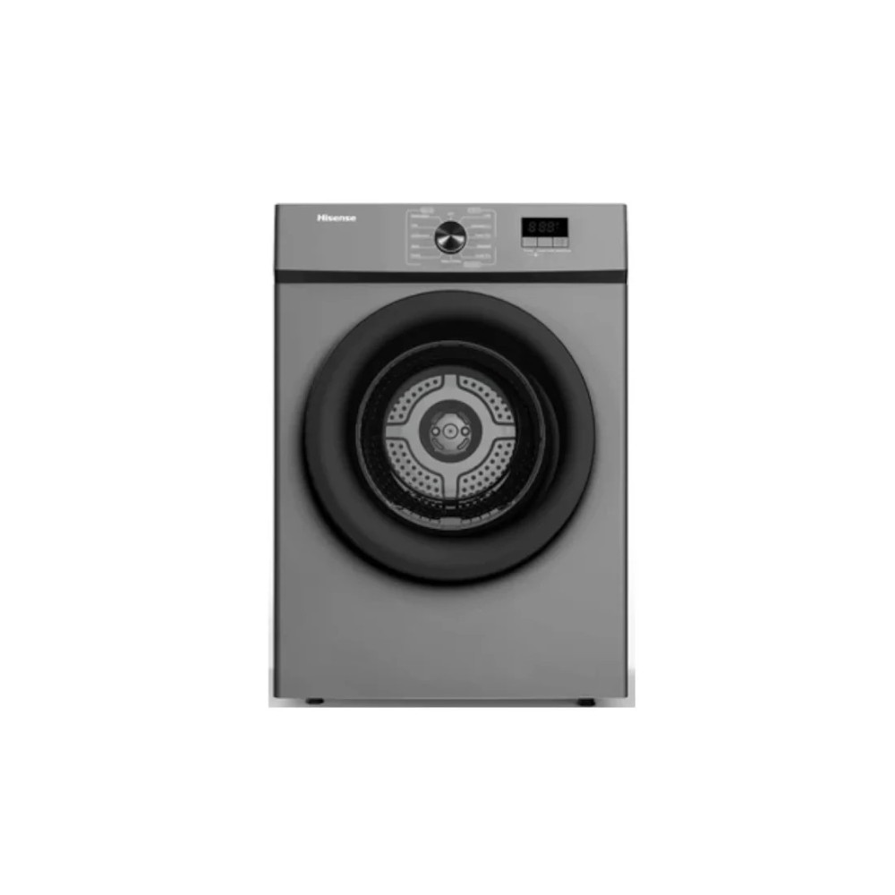 HISENSE SECHE LINGE 8KG FRONTAL A VENTILATEUR GRIS - Garantie 12 mois