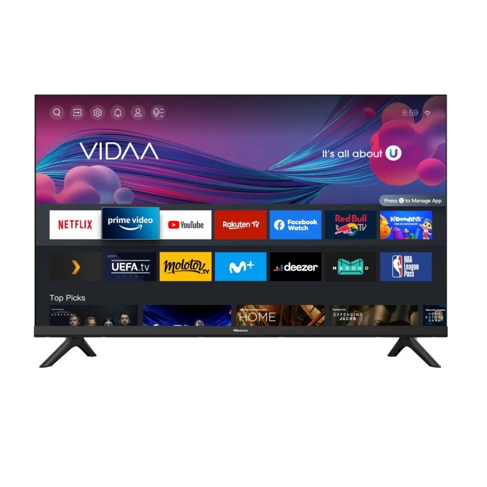 HISENSE 43'' TV DLED SMART TV  -VIRTUAL X-  Garantie 12 mois