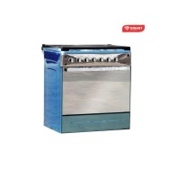 SMART TECHNOLOGY Gazinière 5 Feux Avec Four - STC-9060C - 90 X 60 Cm - Inox - Garantie 6 Mois