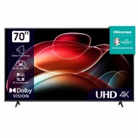 Hisense TV LED SMART 70 POUCES - 4K - ECRAN SANS BORD - H70A6K (Modèle 2024) - GARANTIE 12 MOIS