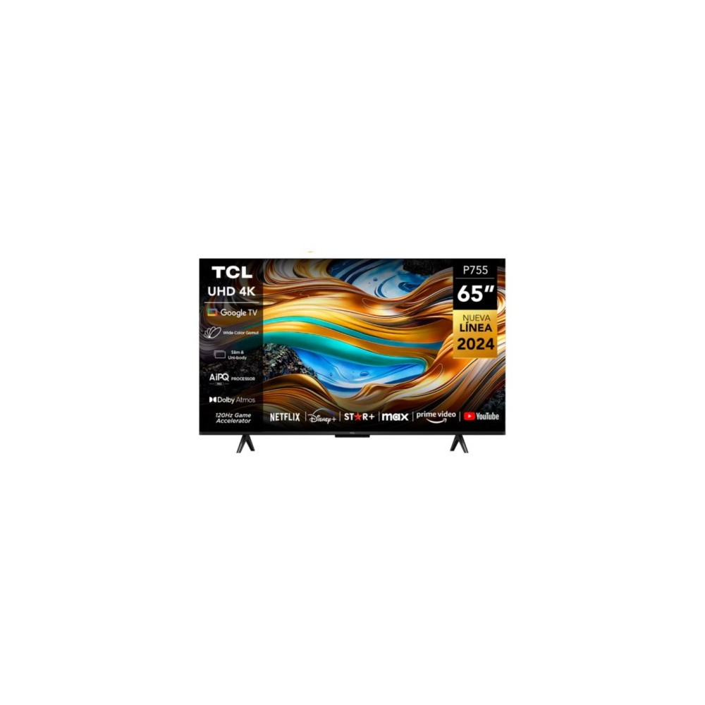 TCL 65'' INCH P755 (Modèle 2024) - ECRAN SANS BORD - UHD 4K - SMART... TCL 65'' INCH P755 (Modèle 2024) - ECRAN SANS BORD - UHD 4K - SMART...
