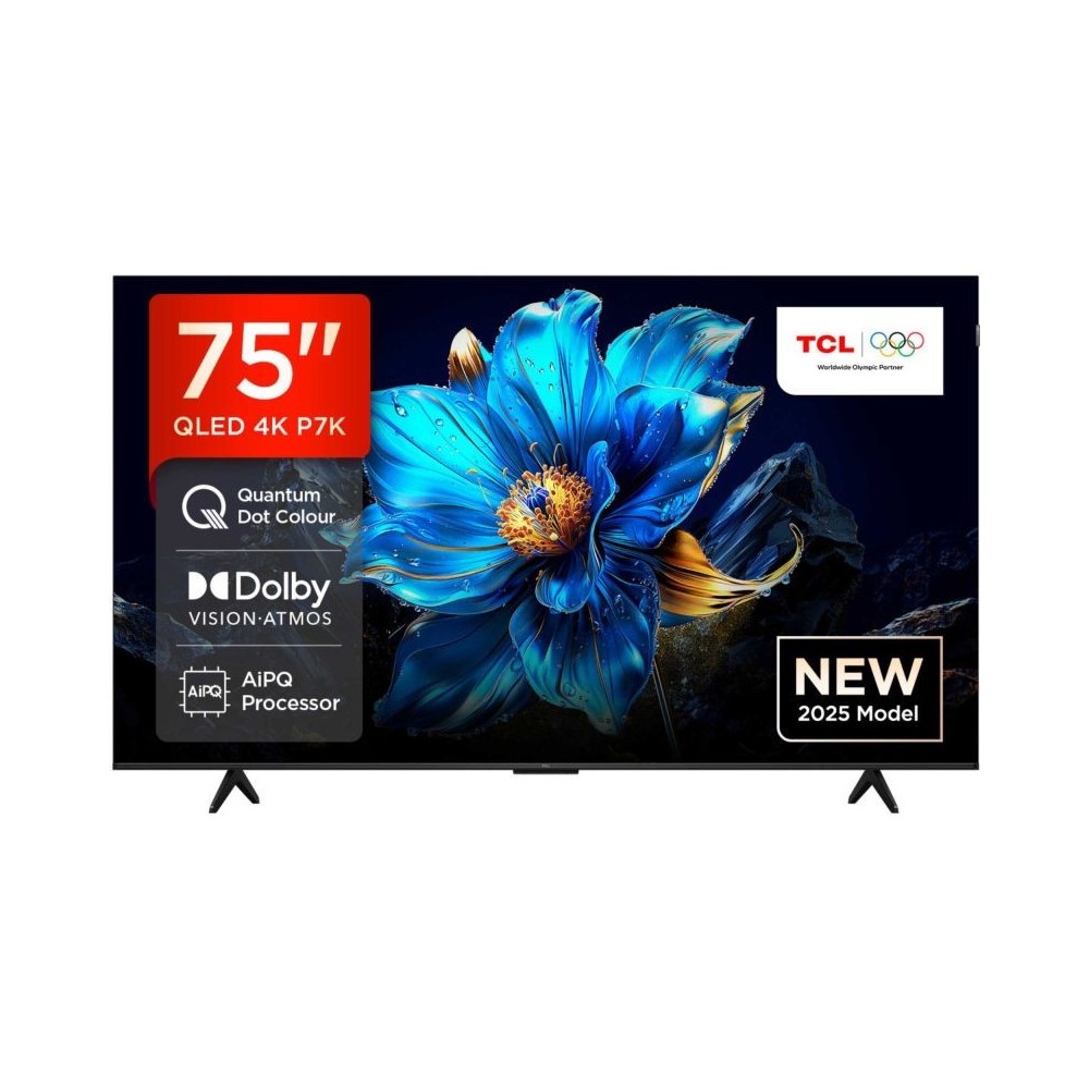 TCL 75" P7K QLED 4K Google TV (2025) - Garantie 12 mois TCL 75" P7K QLED 4K Google TV (2025) - Garantie 12 mois