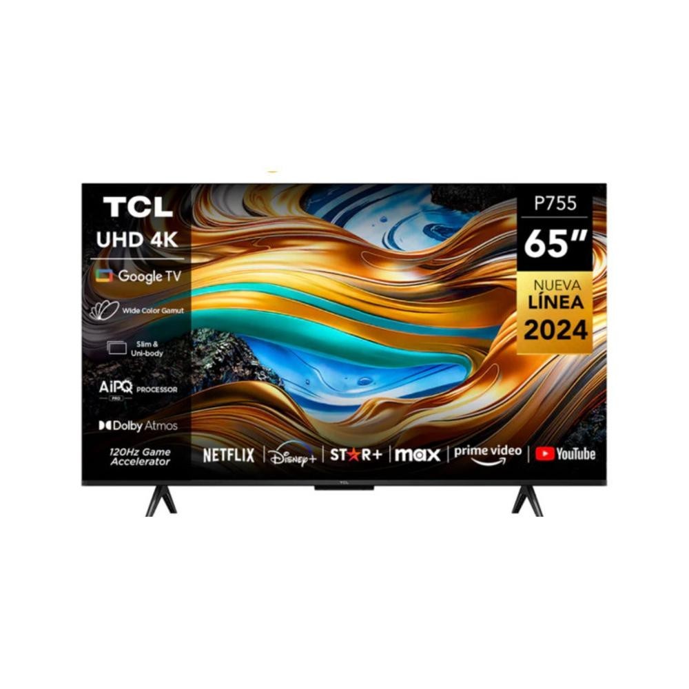 TCL 65'' INCH P755 (Modèle 2024) - ECRAN SANS BORD - UHD 4K - SMART... TCL 65'' INCH P755 (Modèle 2024) - ECRAN SANS BORD - UHD 4K - SMART...