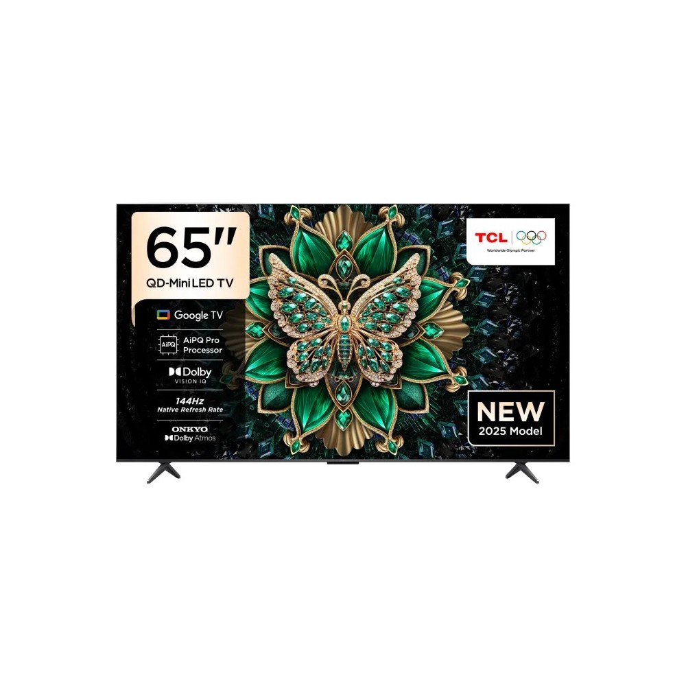 TCL 65 POUCES - C6K SERIES - QLED - QD MINI LED - GOOGLE TV - Garantie 12 mois
