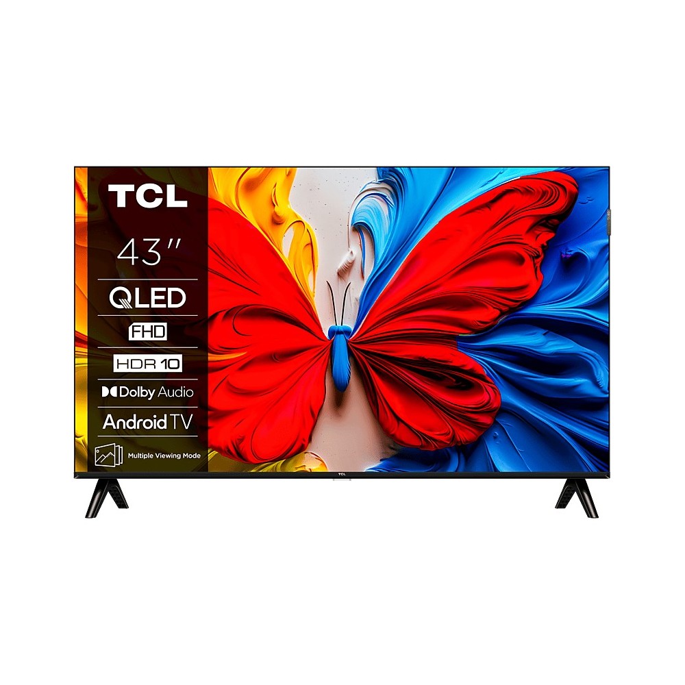 TV TCL 43 Pouces- 43S5K -QLED Full HD SMART TV - Garantie 12 mois TV TCL 43 Pouces- 43S5K -QLED Full HD SMART TV - Garantie 12 mois