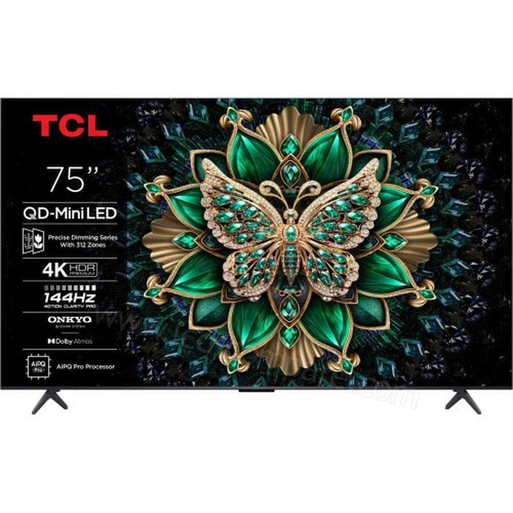 TCL 75 POUCES C6K SERIES (2025) - QLED - QD MINI LED- GOOGLE TV - Garantie 12 mois TCL 75 POUCES C6K SERIES (2025) - QLED - QD MINI LED- GOOGLE TV - Garantie 12 mois