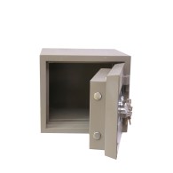 MYsafe Coffre-fort ignifuge en acier renforcé double clé – Haute sécurité
