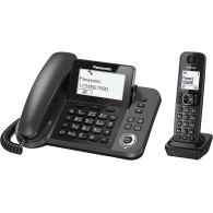 Panasonic – Téléphone numérique filaire et sans fil 2 en 1 - KX-TGF310 - Garantie 06 mois