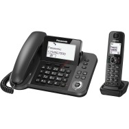 Panasonic – Téléphone numérique filaire et sans fil 2 en 1 - KX-TGF310 - Garantie 06 mois