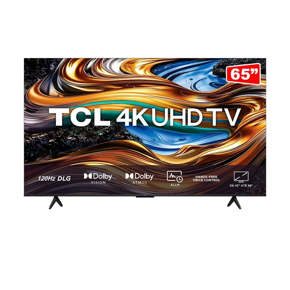 TCL 65'' INCH P755 (Modèle 2024) - ECRAN SANS BORD - UHD 4K - SMART...