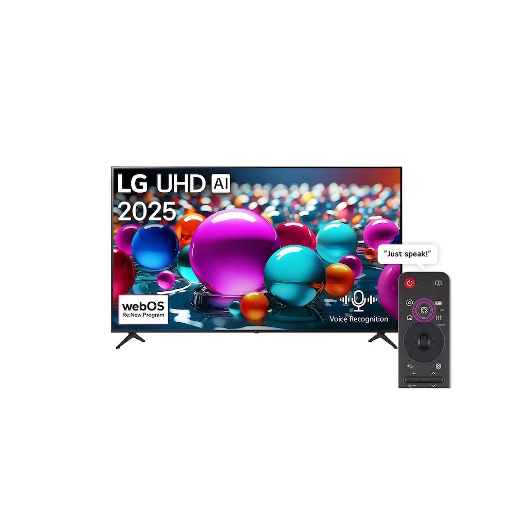 TV LG 43" UHD AI UA85 4K Smart TV – Magic Remote, HDR10, webOS 25 - Garantie 12 mois