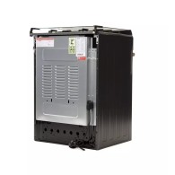 TOSHIBA GAZINIERE 4 FEUX 60/60cm GRIS-NOIR ALLUMAGE AUTO - Garantie 12 mois