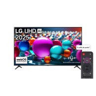 LG 55 POUCES - UA85 Smart TV UHD 4K bouton IA et commandes vocales HDR10 webOS25 - Garantie 12 mois