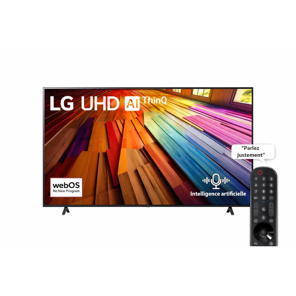 LG 75 inch UQ75 series LED 4K UHD Smart webOS - Garantie 12 mois Ac...