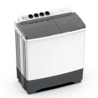 Midea Machine A Laver 7Kg -MT100W70/WG/Ouverture en Haut/Twin Tub/Blanc/Lavage 7Kg-Essorag 4Kg - Garantie 06 mois