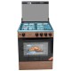 Gazinière Midea – 4 Feux – Xpress Grill – 60×60 cm – Finition Bois - Garantie 06 mois
