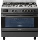 Gazinière Toshiba  – 5 Feux – Four 135L – Double Convection – Allumage auto – 90×60 cm - Garantie 06 mois