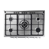 Gazinière Samsung  – 5 Feux – Four Électrique 95L – Turbo & Grill – 90×60 cm – Inox