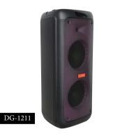 Digivolt Haut-Parleur Portable À Éclairage Couleur 12" Avec Roues, ...