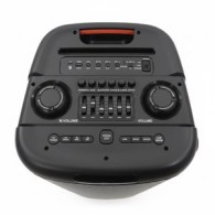 Digivolt Haut-Parleur Portable À Éclairage Couleur 12" Avec Roues, ...